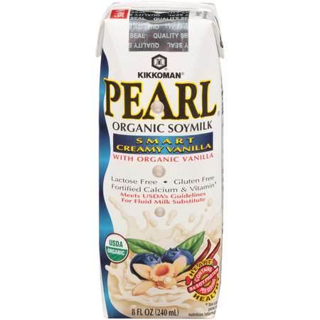 Pearl Pearl Organic Smart Creamy Vanilla Soymilk 8 fl. oz., PK24 06184